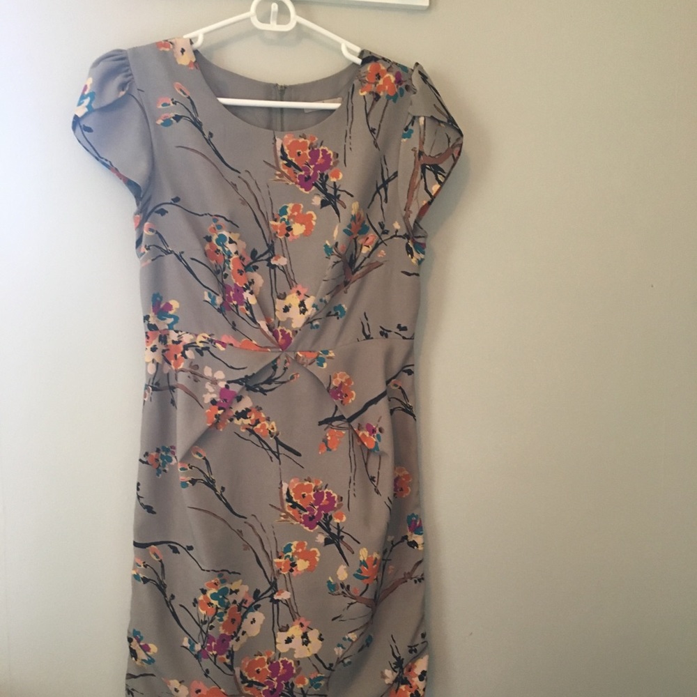 Anthropologie Tulip Sleeved Mini Dress